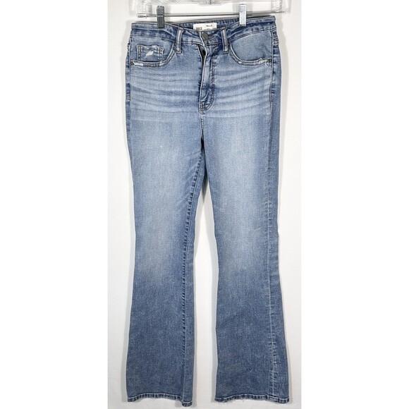 BKE Billie Jeans Womens 28x33 Bootcut High Rise Slim Fit Light Wash Denim - Picture 1 of 16